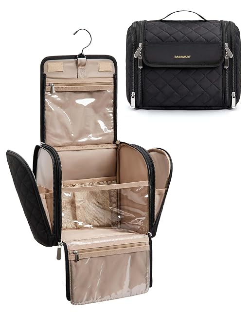 BAGSMART large hanging toiletry bag