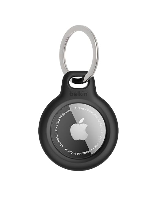 Belkin AirTag Secure Holder with keyring loop
