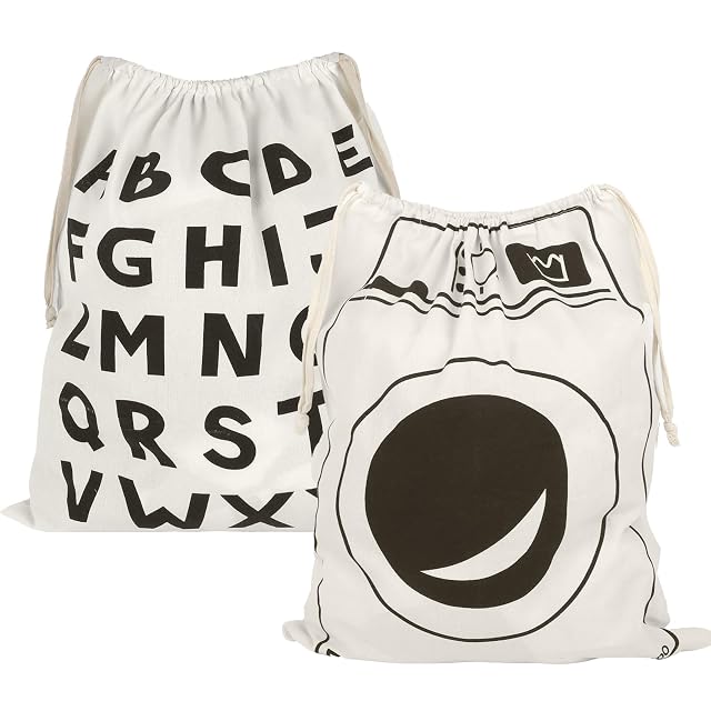 Relavel drawstring travel laundry bag